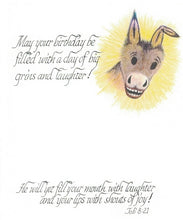 Load image into Gallery viewer, Burro Birthday Card
