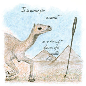 Easier For A Camel